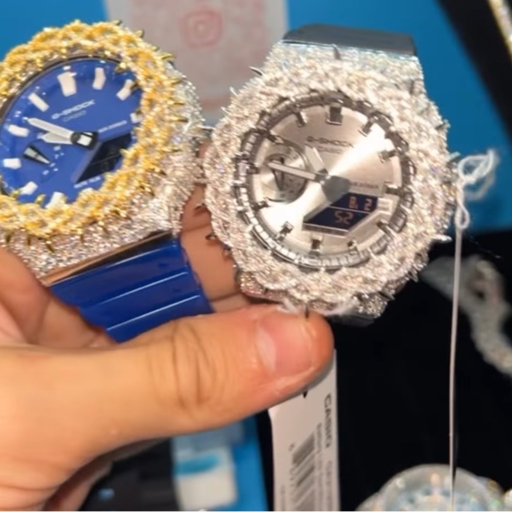 G-Shock Iced out watch